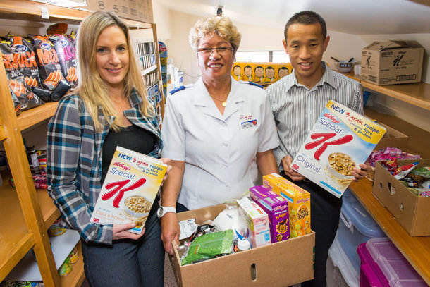 Kellogg NZ helps the Sallies feed those in need