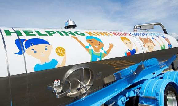 Fonterra tankers get a facelift