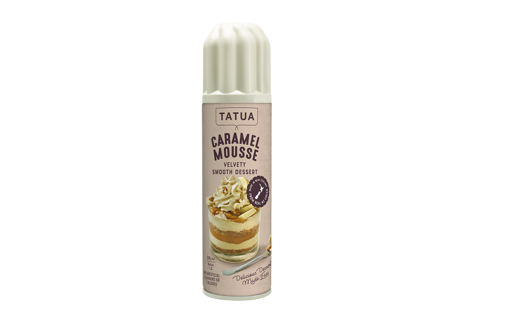 Tatua launches NEW Caramel Mousse