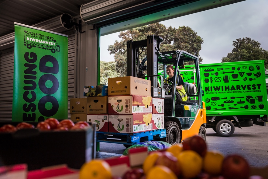 HelloFresh donation helps KiwiHarvest to manage demand