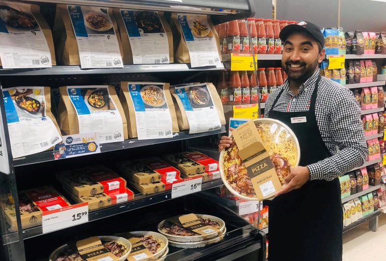 Sustainable ‘bake in tray pizza’ proving a big hit