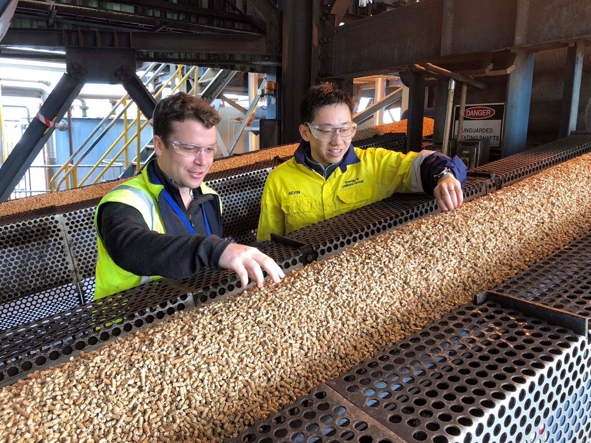 Fonterra fires up on pellet power
