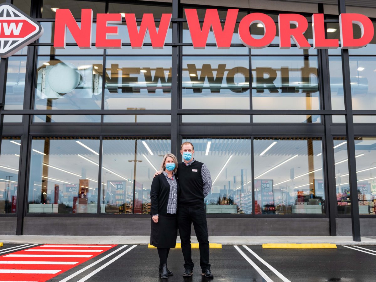 New World opens first supermarket in lockdown