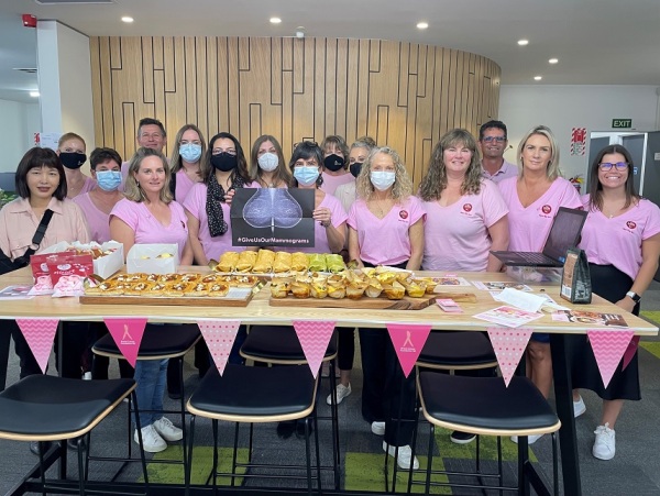 Ma Baker supports Pink Ribbon Breakfast