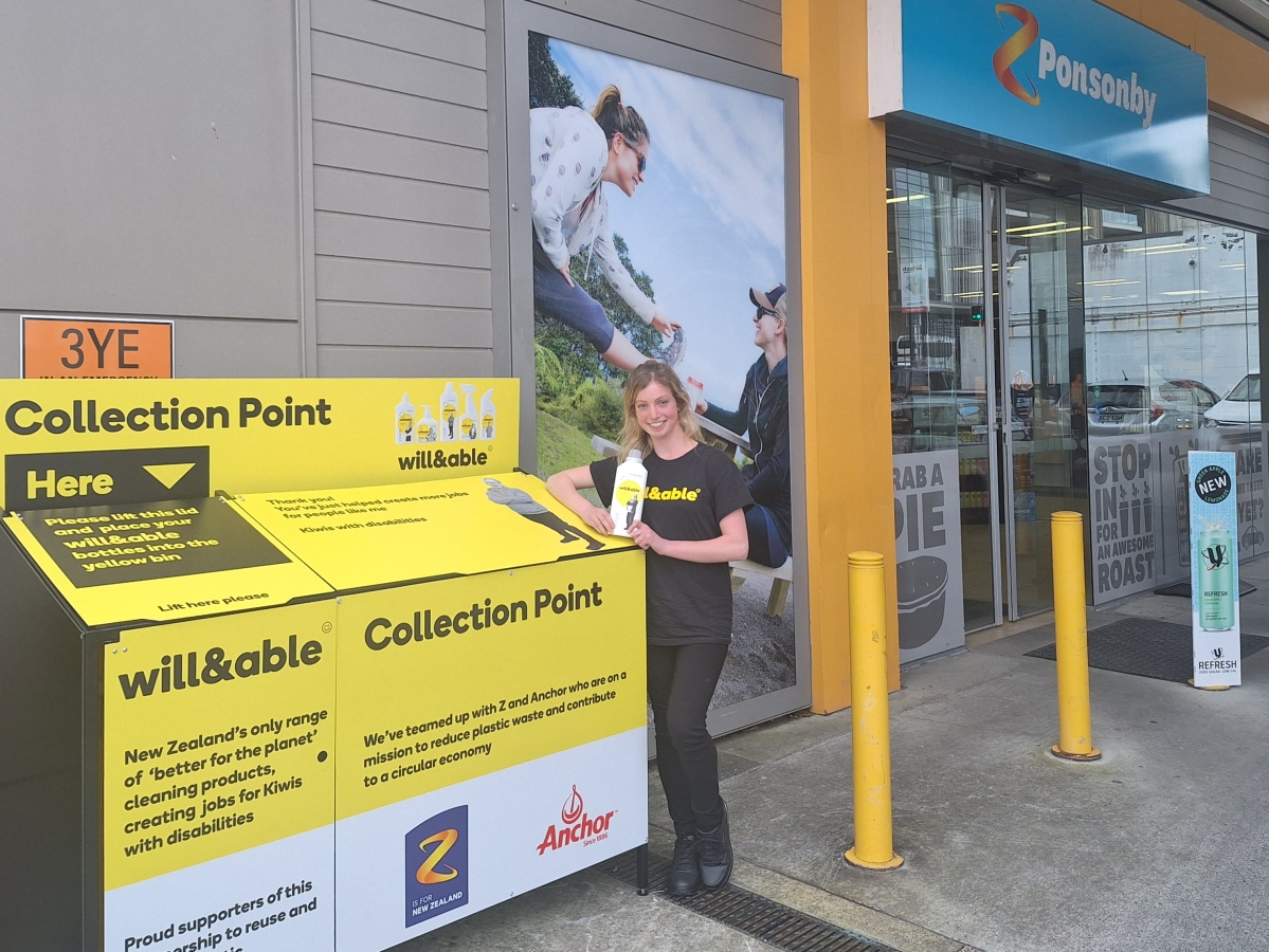 Will&Able, Z Energy and Anchor Milk expand recycling trial