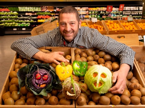Marty Houston from New World Thorndon with his Spooktacular Halloween Decoration Ideas
