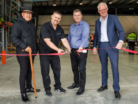 Rawiri Rikihana – from Ngāti Raukawa, Evan Hastie – Operations Manager, Chris Quin - Chief Executive and Greg O'Connor – MP for Ōhāriu.