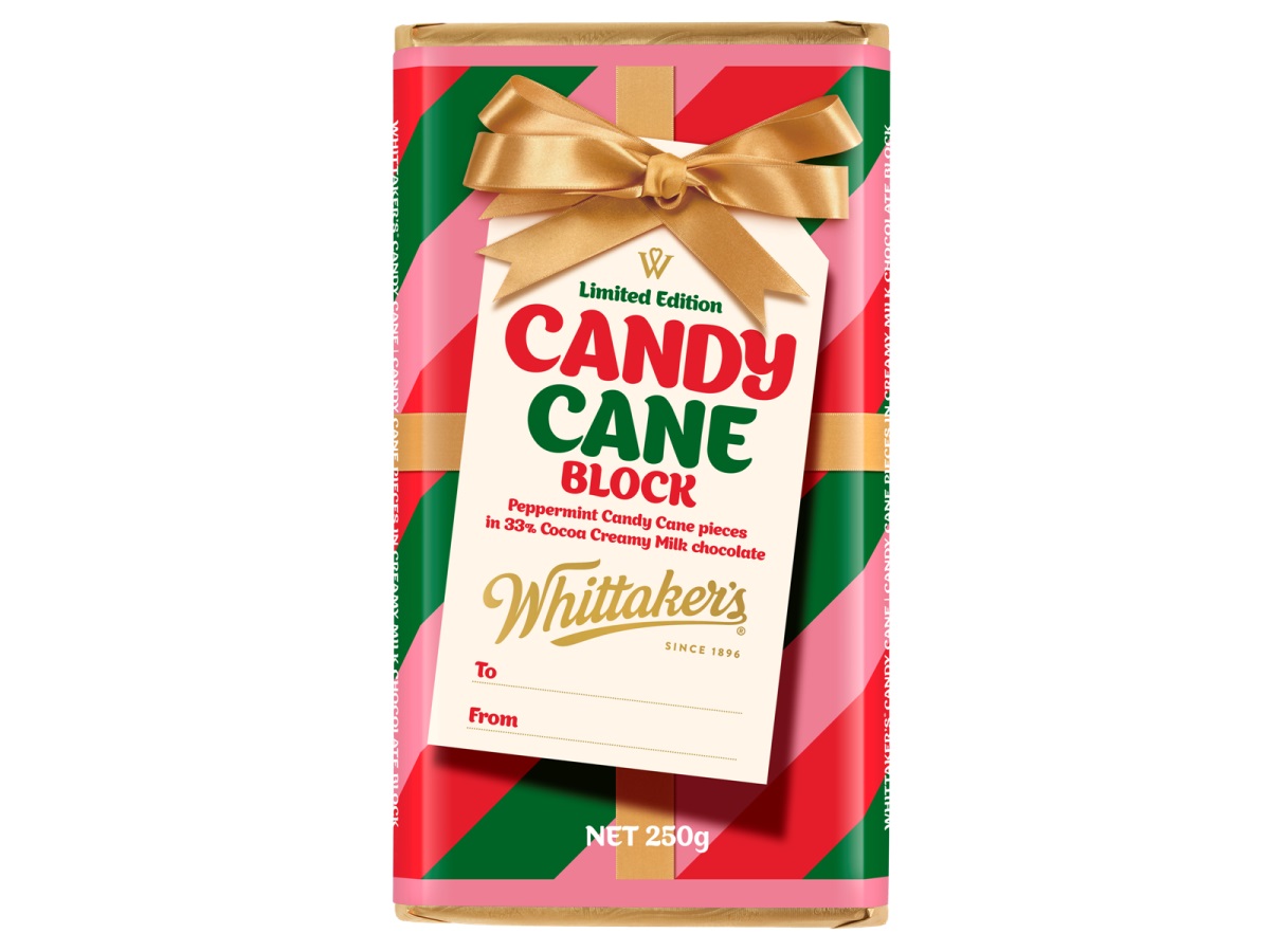 Whittaker’s new Candy Cane Block